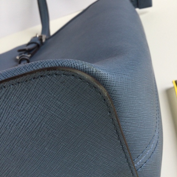 Michael Kors Jet Set Saffiano Leather Large Travel Vacation Shoulder Bag Tote MK - Picture 16 of 16